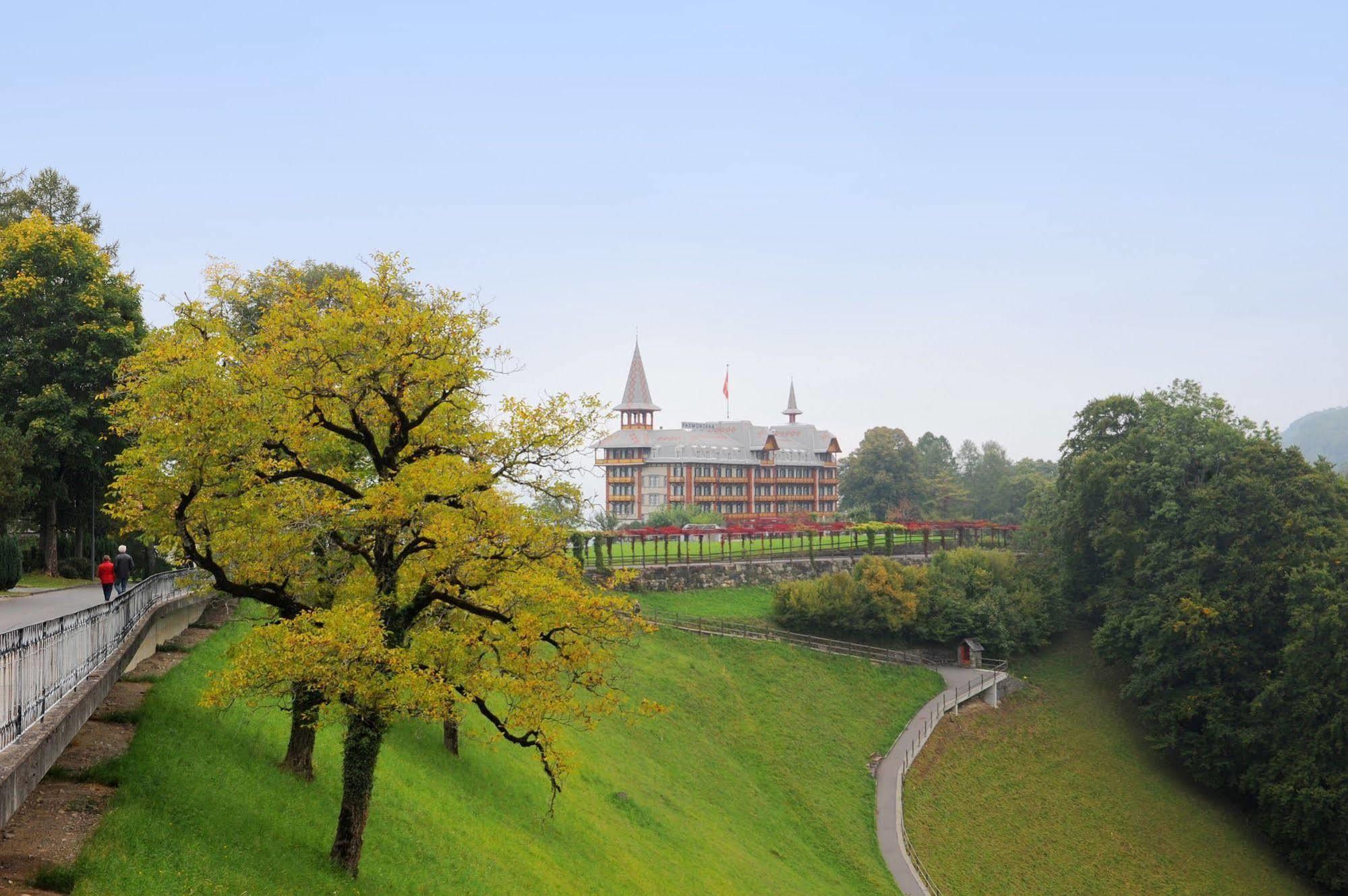 Jugendstilhotel Paxmontana Flueli-Ranft Exterior foto